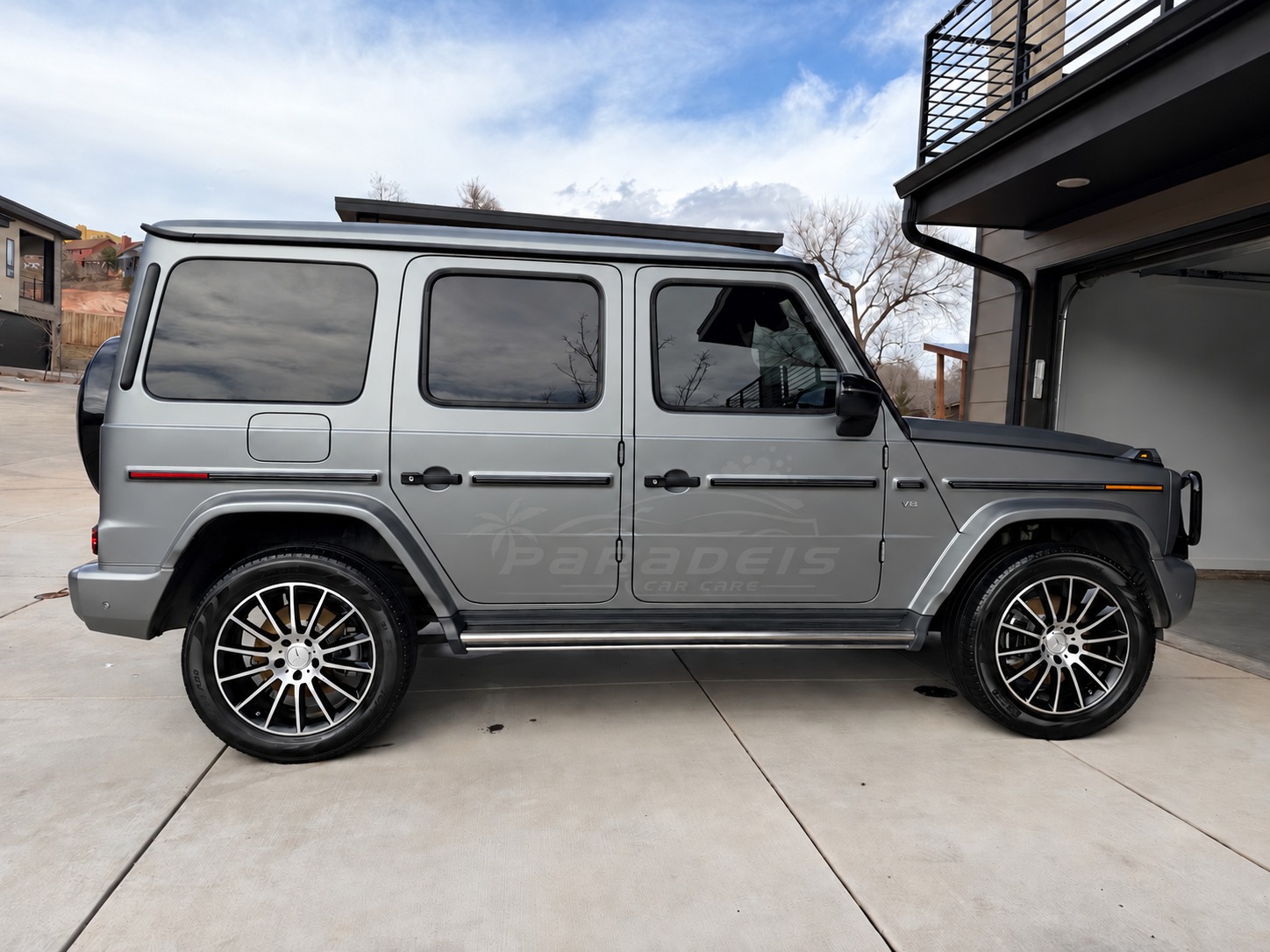 G-Wagon detailed by Paradeis Car Care, passenger side