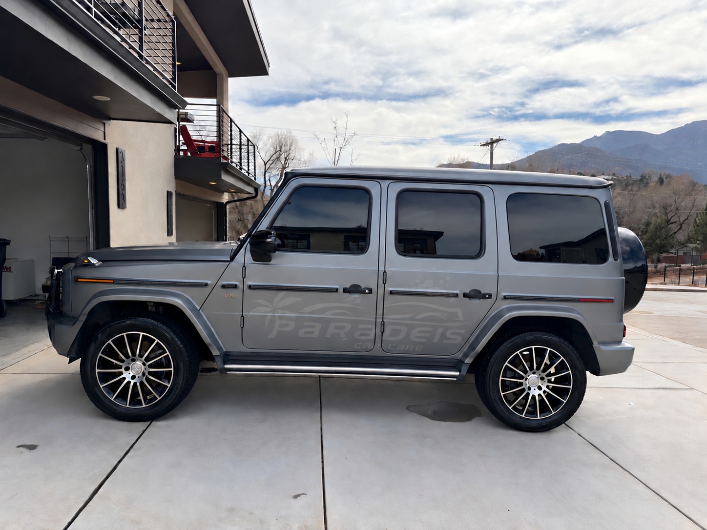 G-Wagon detailed by Paradeis Car Care, driver side